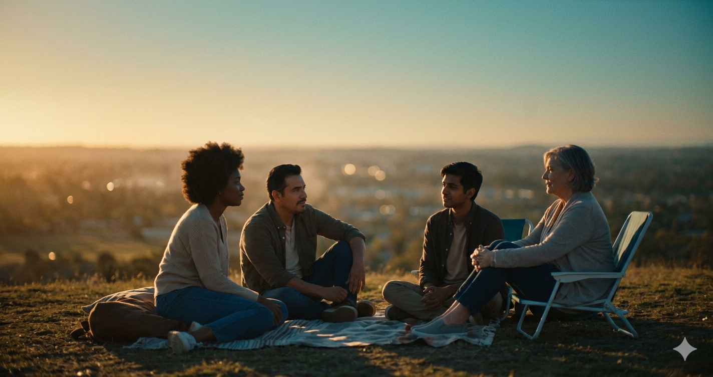 Discuss Our Future — monthly online community meetup